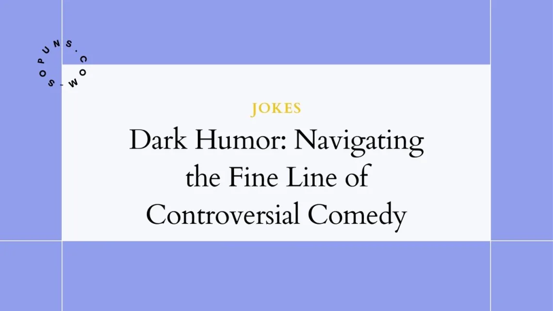 Navigating the Murky Waters of Dark Comedy