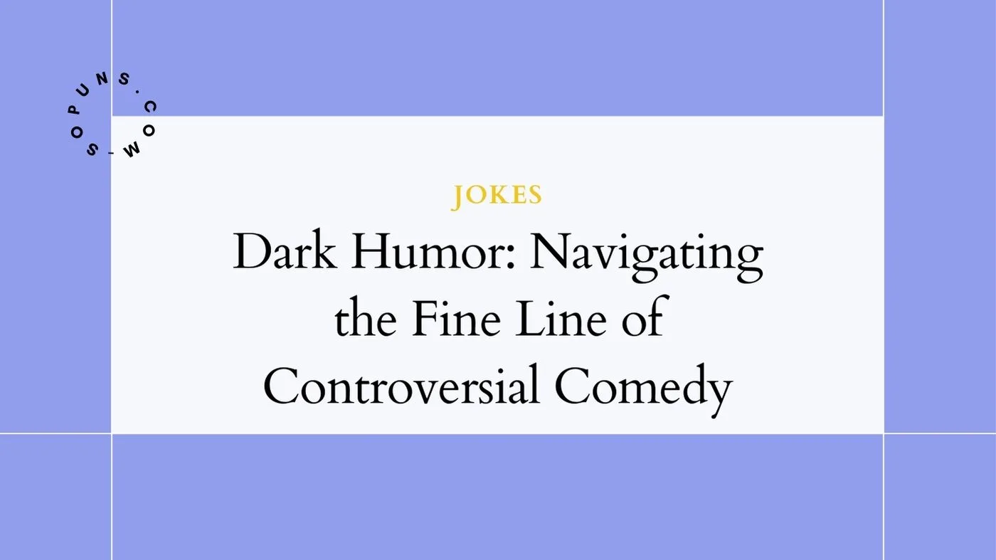 Navigating the Murky Waters of Dark Comedy